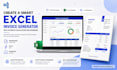 create a smart excel invoice generator with automatic calculations and dashboard