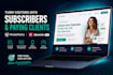 design a high converting wordpress landing page for coaches and course creators
