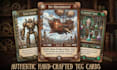 create professional trading card game templates card frames, tuck box packaging