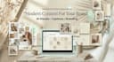 create aesthetic social media content