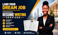 write a professional resume CV and linkedin optimization