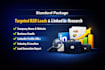 do b2b lead generation and company data research