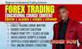 create forex trading educational content ebook course slides video online course