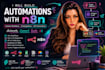 build automations and ai workflows using n8n and langchain