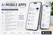ai mobile app, ai chatbot, saas app and ai software solution