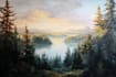 landscape oil painting art