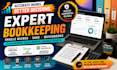 manage oracle micros, sage, and quickbooks bookkeeping