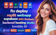 sync replit to github fix replit app fix replit dns connect replit to supabase
