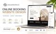 build squarespace website redesign squarespace online booking development