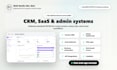 develop ai software, CRM, dashboards and web apps