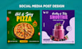 create eye catching social media post designs and ads