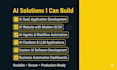 build ai saas,ai website,ai agents,custom ai software