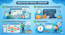 do healthcare data management, reporting etc