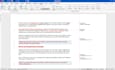 proofread and edit markup on documents