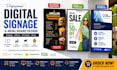 create engaging digital signage for businesses menu   screen,presentation screen