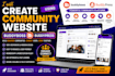 do landing pages using elementor, learndash and buddypress
