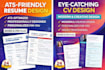 design a professional ats friendly resume and CV in canva