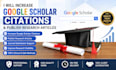 increase google scholar citations and public research articles