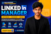 be your proffesional linkedin manager