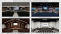 create church 3d design rendering and walkthrough animation