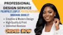design pamphlet, leaflet, event poster, post card, brochure and booklet design