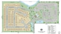 illustrate office school map, park community map, rv park and subdivision