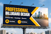 design a professional billboard, hoarding, or outdoor advertisement