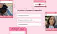 create your social media content calendar