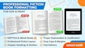 novel interior layout book interior design, kdp fiction book formatting layout