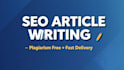write SEO blog posts, articles and website content that rank on google