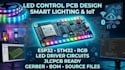 design led control pcb for smart lighting, iot and embedded systems