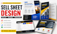 design sell sheet, price list, brochure design, pricing guide, digital menu