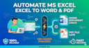 automate export ms excel to word and pdf using vba macro