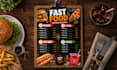 design a professional restaurant menu, cafe menu or price list