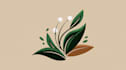 design botanical hand drawn logo