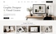 create squarespace graphic designer website personal portfolio website