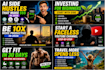 do thumbnail creation for youtubers