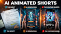 create viral ai animated video with script voiceover