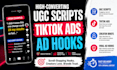 create tiktok ad scripts ugc creator briefs and viral ad hooks
