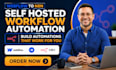 connect webflow with n8n for self hosted workflow automation