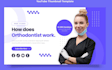 create a responsive landing page with HTML and CSS