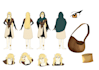 create a stylized character reference sheet for your oc