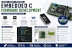 develop embedded c firmware for pic and arm microcontrollers