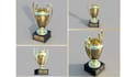 create trophy modeling, pedals award with 3d rendering
