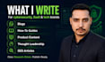 write expert cybersecurity and saas SEO blog posts