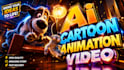 create ai 3d animation video 3d cartoon animation cartoon