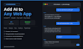 integrate ai features into your web app