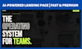 build custom landing page using ai powered design tools