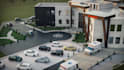 modern exterior design and 3d architectural rendering