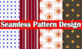 create modern seamless pattern design